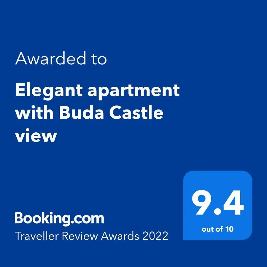 Elegant Apartment With Buda Castle View Budapest Ungarn